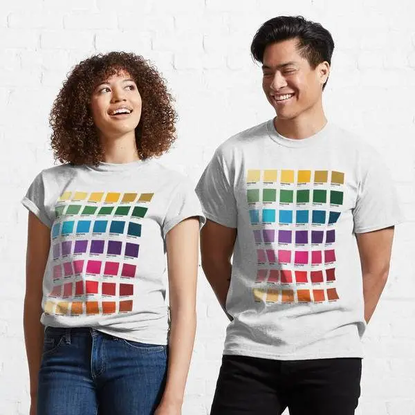 pantone color shirts